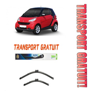 Stergatoare Set 2 stergatoare parbriz Valeo 600/475mm pentru Smart FORTWO Coupe (451) (2007-2012) Valeo