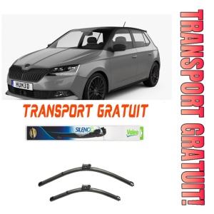 Stergatoare Skoda Fabia IV Set 2 stergatoare parbriz Valeo 600/475mm pentru Skoda Fabia IV (2021-prezent) (65 cm / 45 cm)