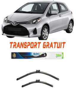 Stergatoare Toyota Yaris Set 2 stergatoare parbriz Valeo 60 cm/34 cm pentru Toyota Yaris (_P15_) din 2016 (60 cm / 34 cm) accesorii pentru autoturismul tau - masina v20237
