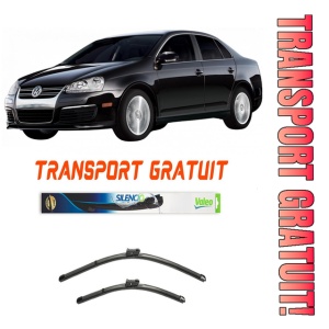 Stergatoare Volkswagen Jetta IV Set 2 stergatoare parbriz Valeo 600/475mm pentru Volkswagen JETTA IV (162, 163, AV3, AV2) (2010) (60 cm / 47.5 cm)