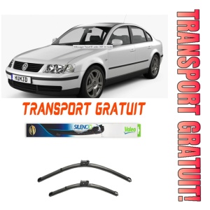 Stergatoare Volkswagen Passat B5.5 Set 2 stergatoare parbriz Valeo 600/475mm pentru Volkswagen PASSAT B5.5 (3B3) (2000-2005) (53 cm / 50 cm)