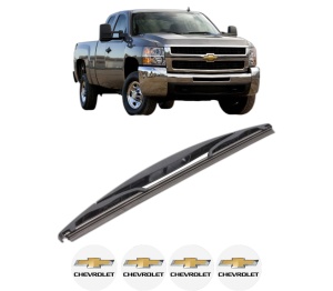 Stergator lamela spate CHEVROLET SILVERADO 2500 HD Extended Cab Pickup din 2008 - 2013, pentru luneta auto, Bosch Twin, din cauciuc siliconat rezistent, 4 Stickere Auto CHEVROLET v31836