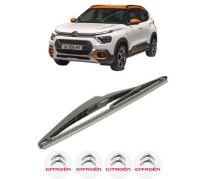 Stergator lamela spate CITROEN C3 ORIGIN III (SX) din 2024, pentru luneta auto, Bosch Twin, din cauciuc siliconat rezistent, 4 Stickere Auto CITROEN v27481
