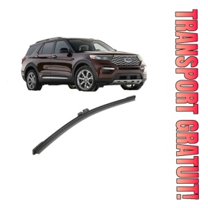 Stergator lamela spate FORD USA EXPLORER (U6_) din 2019, pentru luneta auto, Bosch Aerotwin, din cauciuc siliconat rezistent, 4 Stickere Auto FORD USA