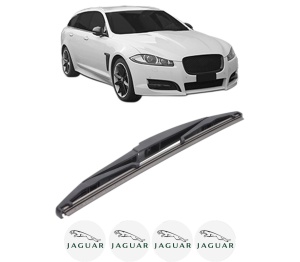 Stergator lamela spate JAGUAR XF SPORTBRAKE (X260) din 2017, pentru luneta auto, Bosch Twin, din cauciuc siliconat rezistent, 4 Stickere Auto JAGUAR v24091