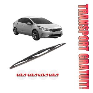 Stergator lamela spate KIA CERATO IV Saloon (BD, BDM) din 2018, pentru luneta auto, Bosch Twin, din cauciuc siliconat rezistent, 4 Stickere Auto KIA