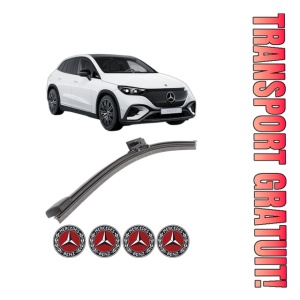 Stergator lamela spate MERCEDES-BENZ EQE SUV (X294) din 2022, pentru luneta auto, Bosch Aerotwin, din cauciuc siliconat rezistent, 4 Stickere Auto MERCEDES-BENZ