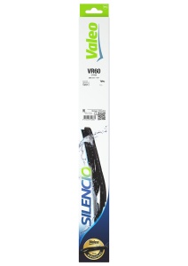Stergator lamela spate MITSUBISHI ASX (VSX_, VSE_) din 2023, pentru luneta auto, Valeo Silencio, din cauciuc siliconat rezistent, 4 Stickere Auto MITSUBISHI v16417