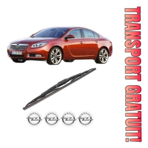 Stergator lamela spate OPEL INSIGNIA A Saloon (G09) din 2008 - 2017, pentru luneta auto, Bosch Twin, din cauciuc siliconat rezistent, 4 Stickere Auto OPEL