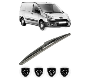 Stergator lamela spate PEUGEOT EXPERT Van (VF3A_, VF3U_, VF3X_) din 2007 - 2016, pentru luneta auto, Bosch Twin, din cauciuc siliconat rezistent, 4 Stickere Auto PEUGEOT v27925