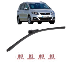 Stergator lamela spate SEAT ALHAMBRA VAN (711) din 2014 - 2022, pentru luneta auto, Bosch Aerotwin, din cauciuc siliconat rezistent, 4 Stickere Auto SEAT v25846