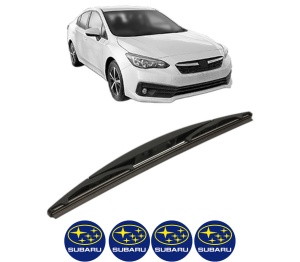 Stergator lamela spate SUBARU IMPREZA Hatchback (GT_) din 2016, pentru luneta auto, Bosch Twin, din cauciuc siliconat rezistent, 4 Stickere Auto SUBARU v25426