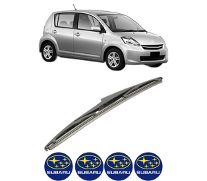 Stergator lamela spate SUBARU JUSTY IV din 2007, pentru luneta auto, Bosch Twin, din cauciuc siliconat rezistent, 4 Stickere Auto SUBARU v24821
