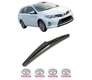 Stergator lamela spate TOYOTA AURIS Estate (_E18_) din 2013 - 2018, pentru luneta auto, Bosch Twin, din cauciuc siliconat rezistent, 4 Stickere Auto TOYOTA v22881