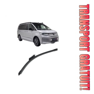 Stergator lamela spate Volkswagen CALIFORNIA T7 Camper (STC) din 2024, pentru luneta auto, Bosch Aerotwin, din cauciuc siliconat rezistent, 4 Stickere Auto VW