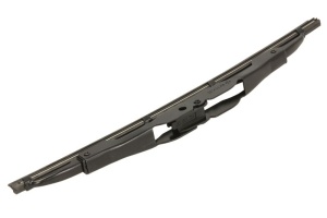Stergator lamela spate Volkswagen POLO (6N2) din 1999 - 2001, pentru luneta auto, Bosch Twin, din cauciuc siliconat rezistent, 4 Stickere Auto VW v23319
