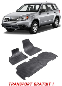 Subaru Forester III, Suv, fabricat din 03.2008 - 01.2013, set covorase auto dedicate, din cauciuc 100% Premium - Transport Gratuit accesorii pentru autoturismul tau - masina v37683