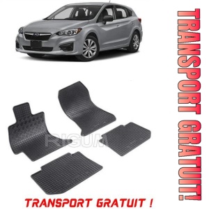 Subaru Impreza Wrx, Hatchback, fabricat din 2014 - Prezent, set covorase auto dedicate, din cauciuc 100% Premium - Transport Gratuit