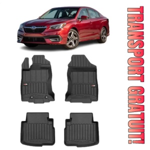 Subaru Legacy VII Din 2020 - Prezent, Sedan , Set Covorase Auto Tip Tavita Premium 3D, din cauciuc
