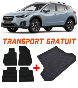 Subaru XV Set Covorase + tavita portbagaj auto Subaru XV II fabricatie 01.2018 - prezent, caroserie suv accesorii pentru autoturismul tau - masina v1036