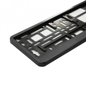 Suport Numar Inmatriculare Mega Drive Carbon 1 Buc accesorii pentru autoturismul tau - masina v230779