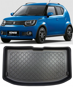 Suzuki Ignis III Hatchback din 01.2017 - Prezent, Tavita Pentru Portbagaj Lux Premium Dedicata, Bancheta Culisanta *1 accesorii pentru autoturismul tau - masina v203975