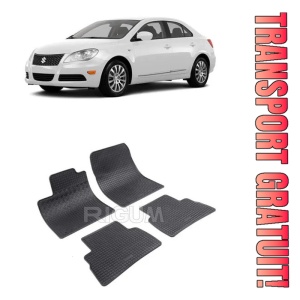Suzuki Kizashi, Sedan, fabricat din 08.2010 - 07.2015, set covorase auto dedicate, din cauciuc 100% Premium