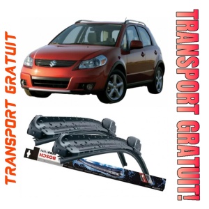 Suzuki Sx4 Saloon Set 2 stergatoare parbriz Bosch Aerotwin 600/475mm compatibile cu Suzuki SX4 Saloon (GY, RW) (2007-2011) (65 cm / 34 cm)