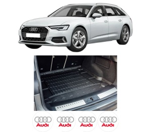 Tavita Portbagaj AUDI A6 C8 (4A2) din 2018-2021, Protectie Portbagaj Auto AUDI - Img 2
