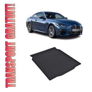 Tavita Portbagaj BMW Seria 4 Gran Coupé G26 2020-prezent, protectie portbagaj, din cauciuc 100%, pentru autoturismul BMW Seria 4 Gran