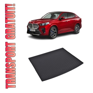 Tavita Portbagaj BMW Seria iX2 xDrive30 2024-prezent, protectie portbagaj, din cauciuc 100%, pentru autoturismul BMW Seria iX2