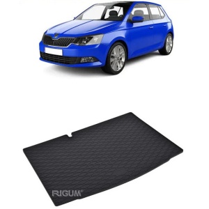 Tavita portbagaj cauciuc moale SKODA Fabia III 2014-2021, protectie portbagaj