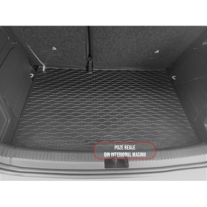 Tavita portbagaj cauciuc moale SKODA Fabia III 2014-2021, protectie portbagaj