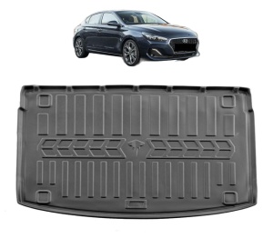 Tavita Portbagaj HYUNDAI I30 PD HATCHBACK, CU PODEA INALTA din 2016, Protectie Portbagaj Auto - Img 7