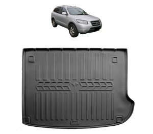 Tavita Portbagaj HYUNDAI SANTA FE II CM 5 DIN 7 LOCURI din 2006-2012, Protectie Portbagaj Auto - Img 2
