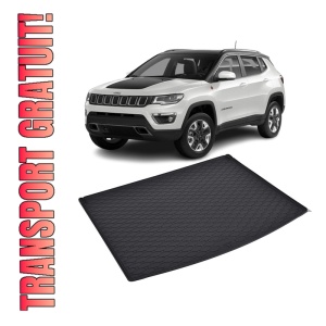 Tavita Portbagaj JEEP Compass 2017-prezent, protectie portbagaj, din cauciuc 100%, pentru autoturismul JEEP Compass