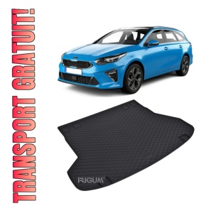 Tavita Portbagaj KIA Ceed SW 2012-2018, protectie portbagaj, din cauciuc 100%, pentru autoturismul KIA Ceed SW