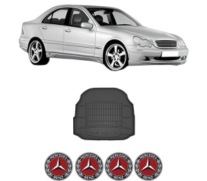 Tavita Portbagaj MERCEDES-BENZ C-CLASS (W203) din 2000-2007, Protectie Portbagaj Auto MERCEDES-BENZ - Img 2