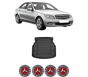 Tavita Portbagaj MERCEDES-BENZ C-CLASS (W204) din 2007-2014, Protectie Portbagaj Auto MERCEDES-BENZ - Img 2