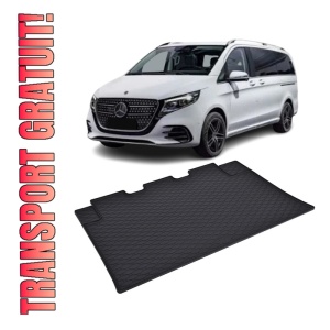 Tavita Portbagaj MERCEDES Vito L 8/9 locuri 2024-prezent, protectie portbagaj, din cauciuc 100%, pentru autoturismul MERCEDES Vito