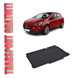 Tavita Portbagaj OPEL Corsa E 2014-2019, protectie portbagaj, din cauciuc 100%, pentru autoturismul OPEL Corsa E