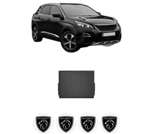 Tavita Portbagaj PEUGEOT 3008 II SUV (MC_, MR_, MJ_, M4_) din 2016-2020, Protectie Portbagaj Auto PEUGEOT - Img 2