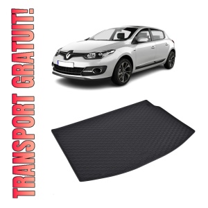 Tavita Portbagaj RENAULT Megane Hatchback 2009-2015, protectie portbagaj, din cauciuc 100%, pentru autoturismul RENAULT Megane Hatchback