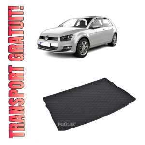 Tavita Portbagaj Volkswagen Golf VII Hatchback 2012-2019, protectie portbagaj, din cauciuc 100%, pentru autoturismul Volkswagen Golf VII