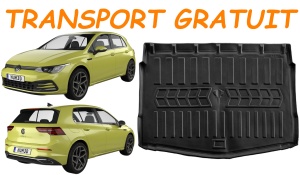 Tavita Portbagaj Volkswagen Golf VIII Cu Podea Joasa (2020-2025) Protectie portbagaj auto