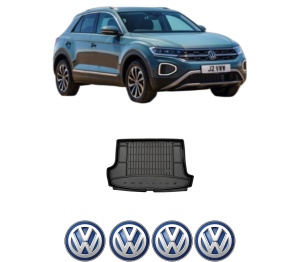 Tavita Portbagaj Volkswagen T-ROC (A11, D11) din 2017-2021, Protectie Portbagaj Auto Volkswagen - Img 2