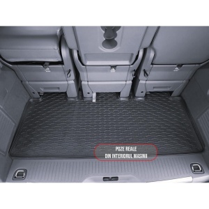 Tavita Portbagaj Volkswagen T7 Multivan 2022-prezent, protectie portbagaj, din cauciuc 100%, pentru autoturismul Volkswagen T7 Multivan