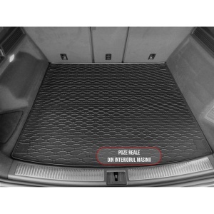 Tavita Portbagaj Volkswagen Touareg 2018-prezent, protectie portbagaj, din cauciuc 100%, pentru autoturismul Volkswagen Touareg