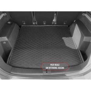 Tavita Portbagaj Volkswagen Touran 2015-prezent, protectie portbagaj, din cauciuc 100%, pentru autoturismul Volkswagen Touran