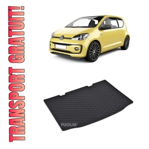 Tavita Portbagaj Volkswagen Up 2011-2019, protectie portbagaj, din cauciuc 100%, pentru autoturismul Volkswagen Up
